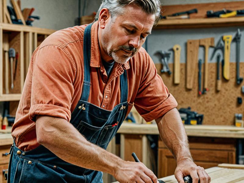 Cabinet workshop with skilled craftsmen