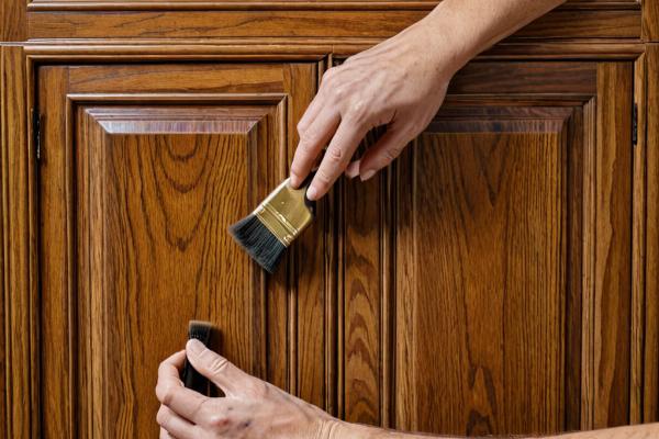 Cabinet refinishing process