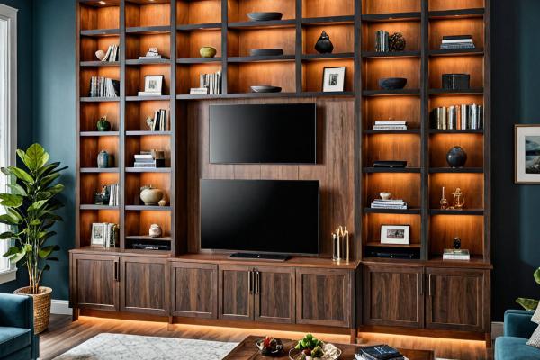 Built-in cabinet systems